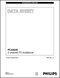 Click here to download PCA9540 Datasheet