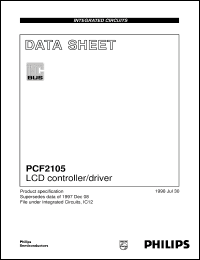 Click here to download PCF2105 Datasheet