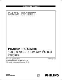 Click here to download PCF8581 Datasheet