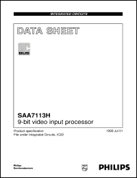 Click here to download SAA7113 Datasheet