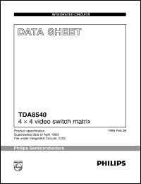 Click here to download TDA8540 Datasheet