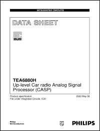Click here to download TEA6880H/V1 Datasheet