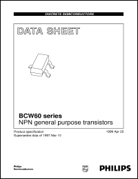 Click here to download BCW60 Datasheet