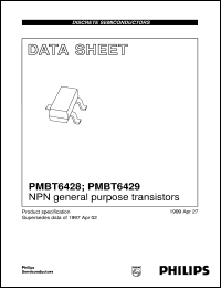 Click here to download PMBT6428 Datasheet
