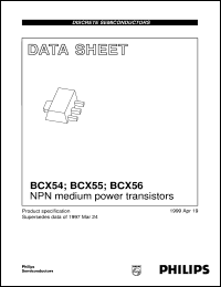 Click here to download BCX54 Datasheet