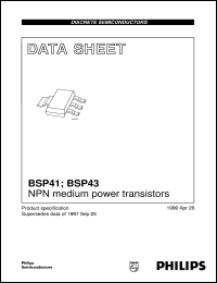 Click here to download BSP41 Datasheet