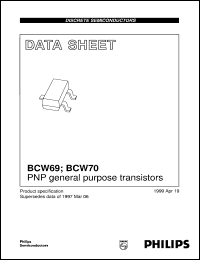 Click here to download BCW69 Datasheet