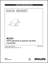 Click here to download BCV61 Datasheet