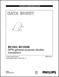Click here to download BCV63 Datasheet