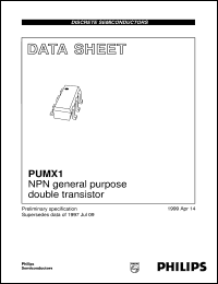 Click here to download PUMX1 Datasheet