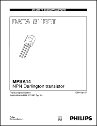 Click here to download MPSA14 Datasheet