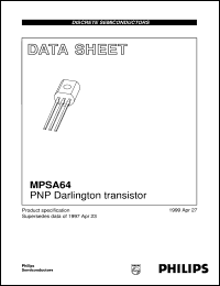 Click here to download MPSA64 Datasheet