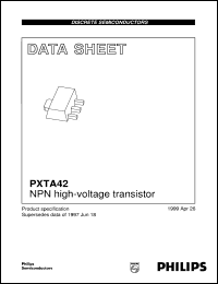 Click here to download PXTA42 Datasheet