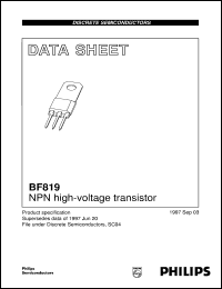 Click here to download BF819 Datasheet
