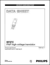 Click here to download BF872 Datasheet