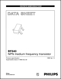 Click here to download BF840 Datasheet