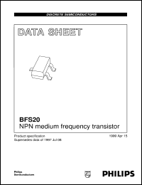 Click here to download BFS20 Datasheet