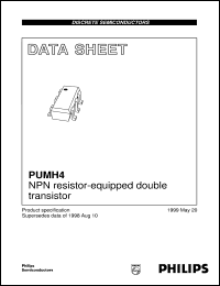 Click here to download PUMH4 Datasheet