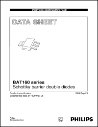 Click here to download BAT160 Datasheet