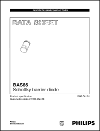 Click here to download BAS85 Datasheet