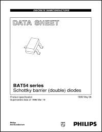 Click here to download BAT54 Datasheet