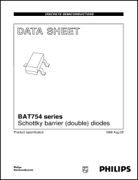 Click here to download BAT754S Datasheet