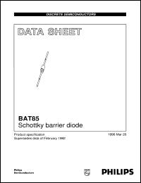 Click here to download BAT85 Datasheet