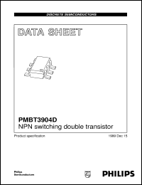 Click here to download PMBT3904D Datasheet