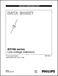 Click here to download BZV86-1V4 Datasheet