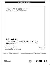 Click here to download PDI1394L41 Datasheet