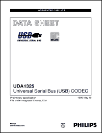 Click here to download UDA1325 Datasheet