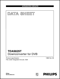 Click here to download TDA9829T/V1 Datasheet