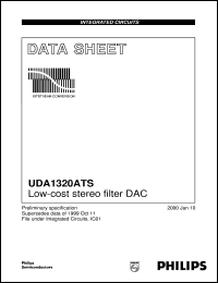 Click here to download UDA1320ATS/N2 Datasheet