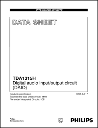 Click here to download TDA1315 Datasheet
