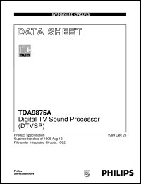 Click here to download TDA9875 Datasheet