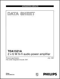 Click here to download TDA1521A/N5 Datasheet