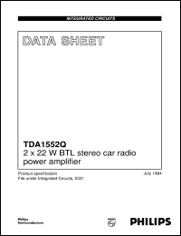 Click here to download TDA1552Q/N4 Datasheet