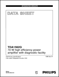 Click here to download TDA1562Q/N2 Datasheet