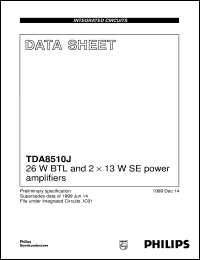 Click here to download TDA8510J/N2 Datasheet