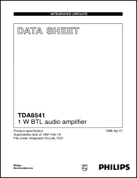 Click here to download TDA8541/N1 Datasheet