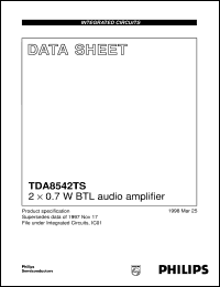 Click here to download TDA8542TS/N1 Datasheet