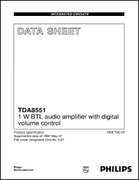 Click here to download TDA8551T/N1 Datasheet