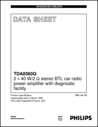 Click here to download TDA8560Q/N2 Datasheet