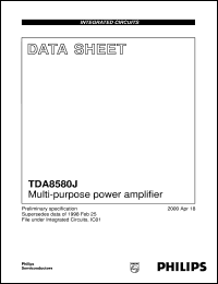 Click here to download TDA8580J Datasheet