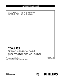 Click here to download TDA1522/V2/S1 Datasheet