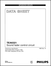 Click here to download TEA6321 Datasheet