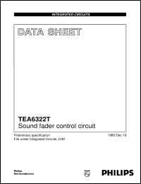 Click here to download TEA6322 Datasheet