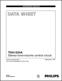 Click here to download TDA1524 Datasheet