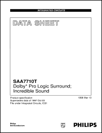 Click here to download SAA7710T Datasheet