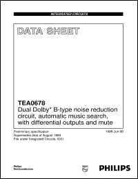 Click here to download TEA0678T/V2 Datasheet